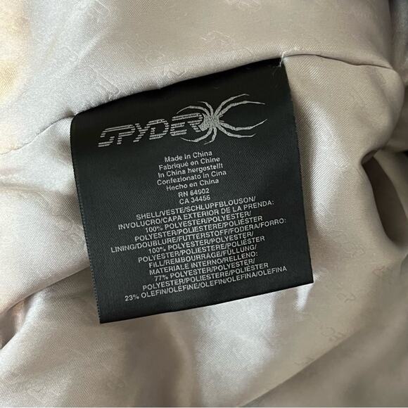 SPYDER Women's SKI Coat Blue XTL 8 THINSULATE Liteloft Insulation Size 4 EUC - Picture 11 of 11